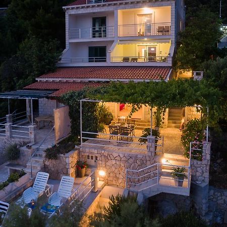 Apartments Ratac Lobrovic With Private Beach And Beautiful Sunset Slano Luaran gambar